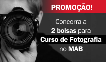 Promoção: Concorra a 2 bolsas para Curso de Fotografia no MAB